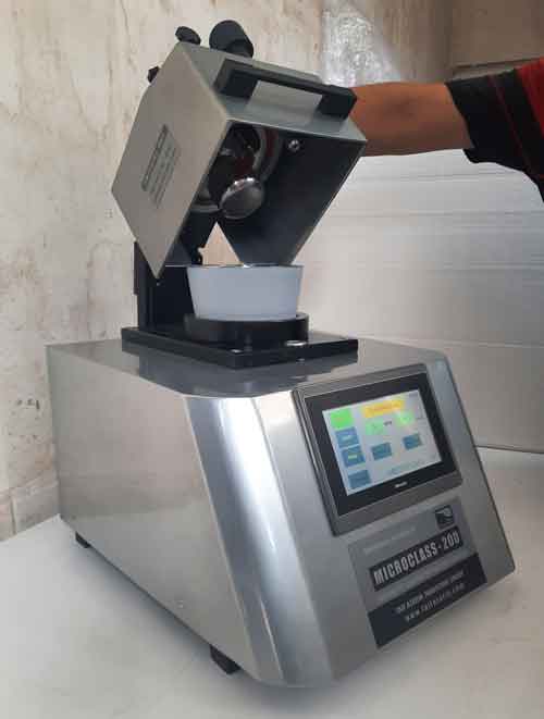 LABORATORY Mortar mill Model MICROCLASS200